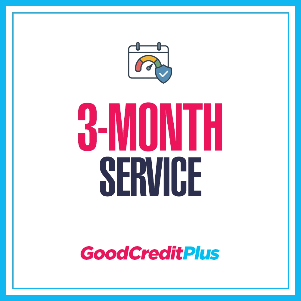 3-Month Credit Repair – Fast-track your credit with focused short-term repair.
