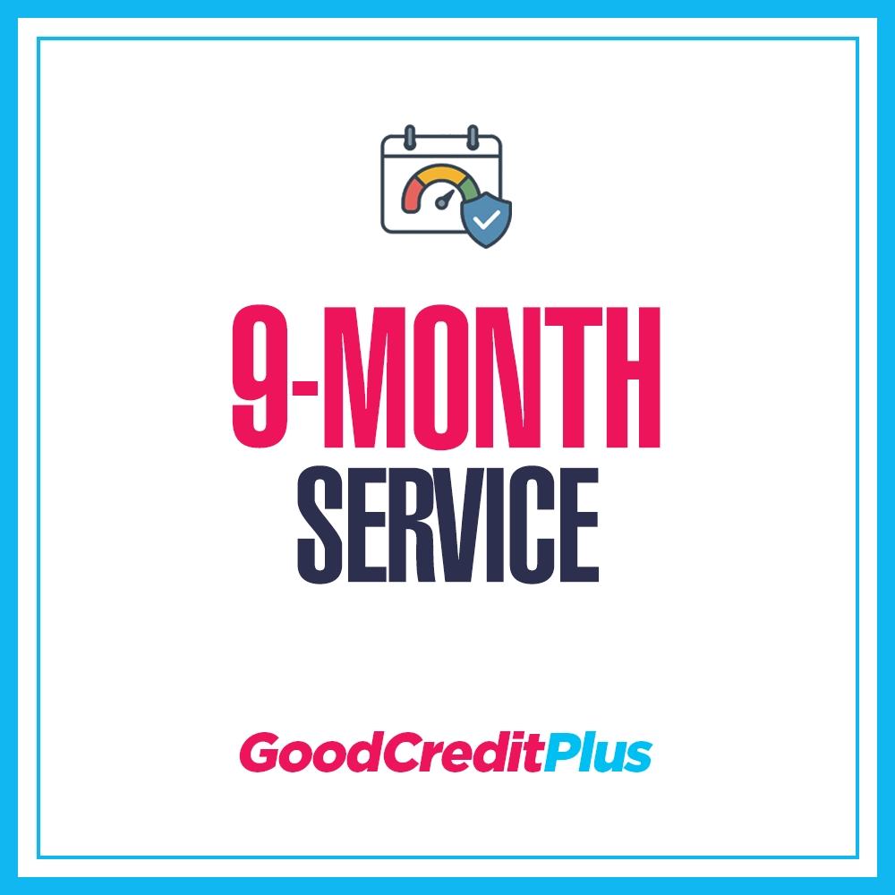 9-Month Credit Repair – Best for full restoration and lasting credit strength.
